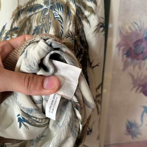 BNWT RRSP $145.00CAD Denim & Supply Ralph Lauren palm tree print bomber jacket - Picture 9 of 9